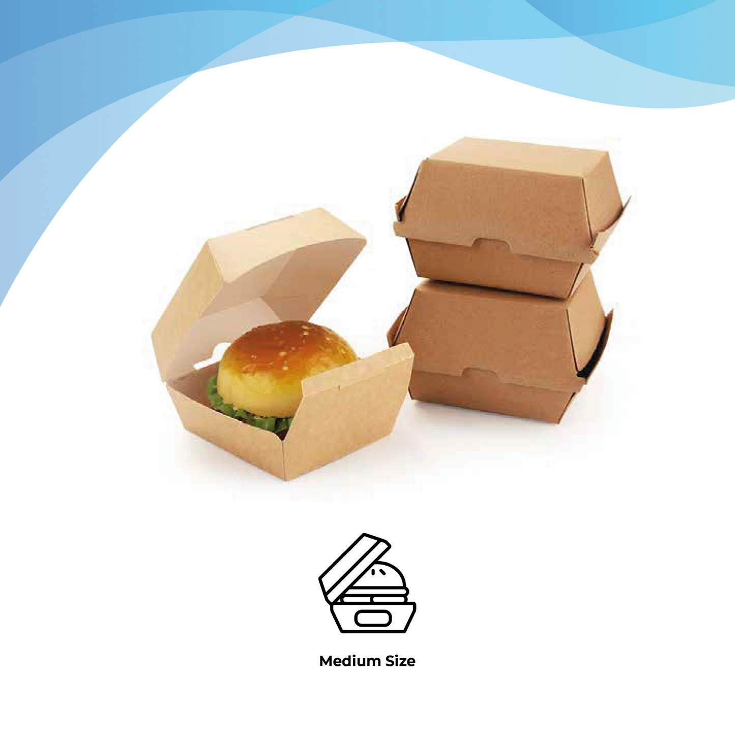 Disposable Burger Boxes - Kaagat
