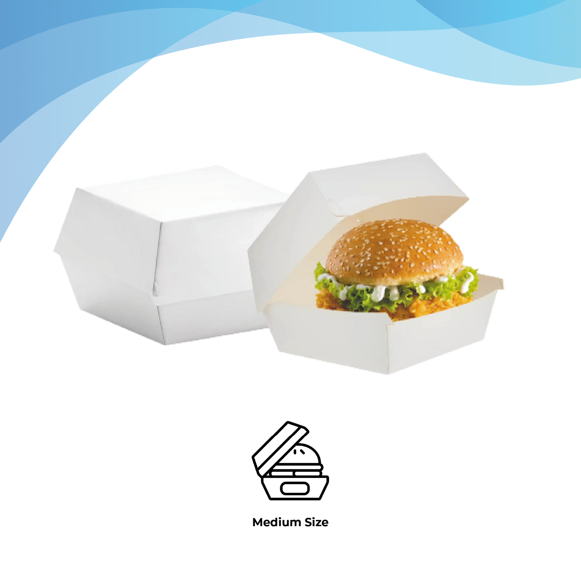 Disposable Burger Boxes - Kaagat