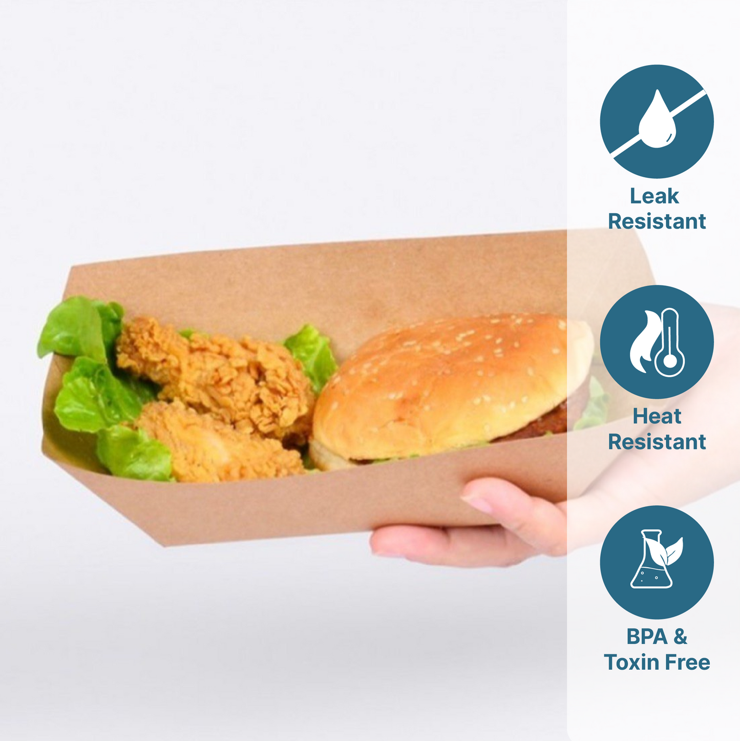 Disposable Paper Boat Trays
