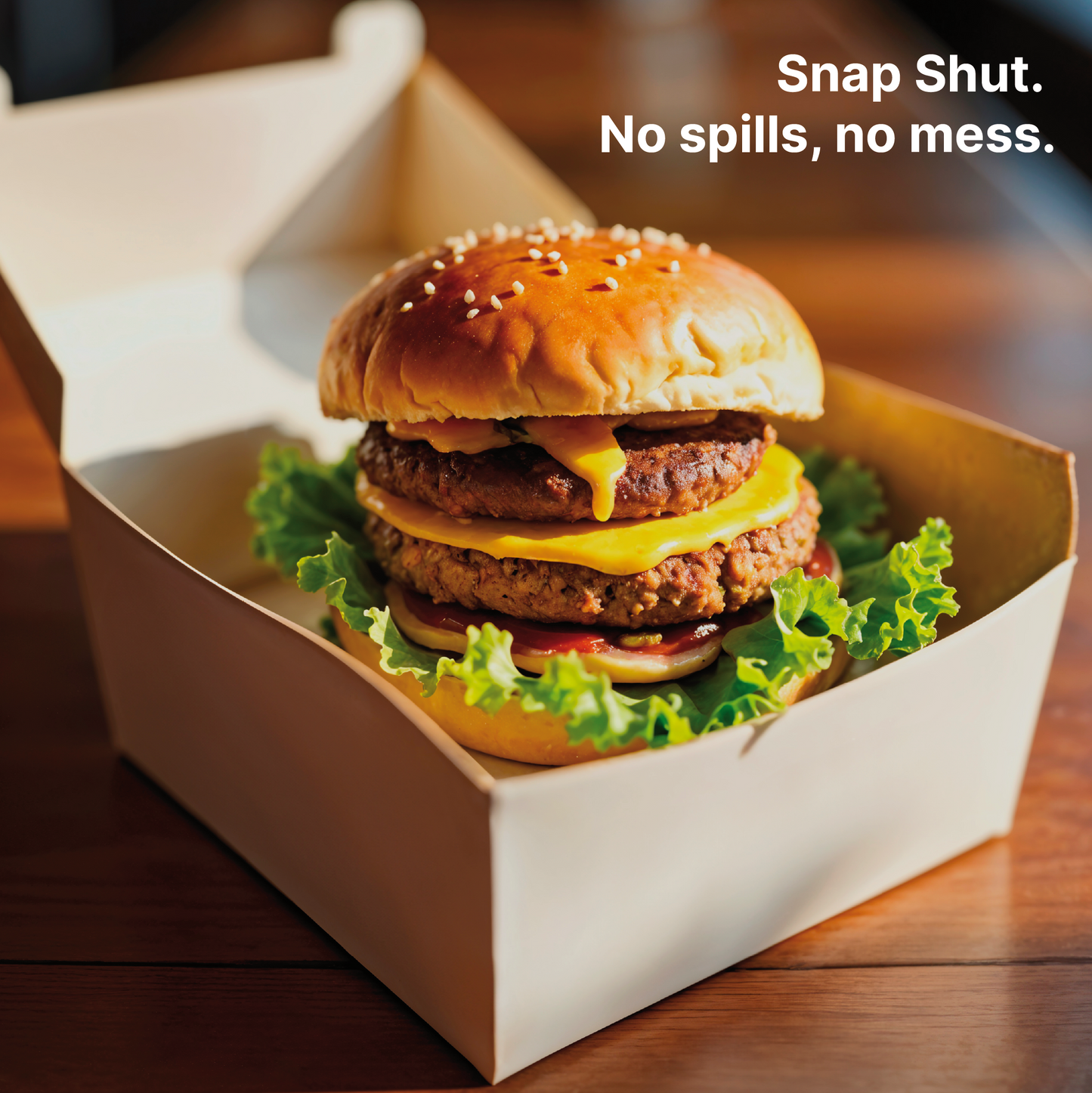 Disposable Burger Boxes