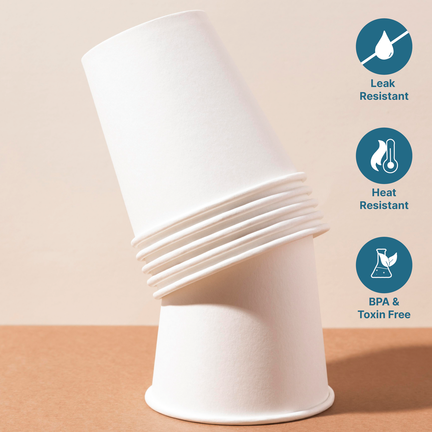 Single Wall Paper Disposable Cups - Kaagat