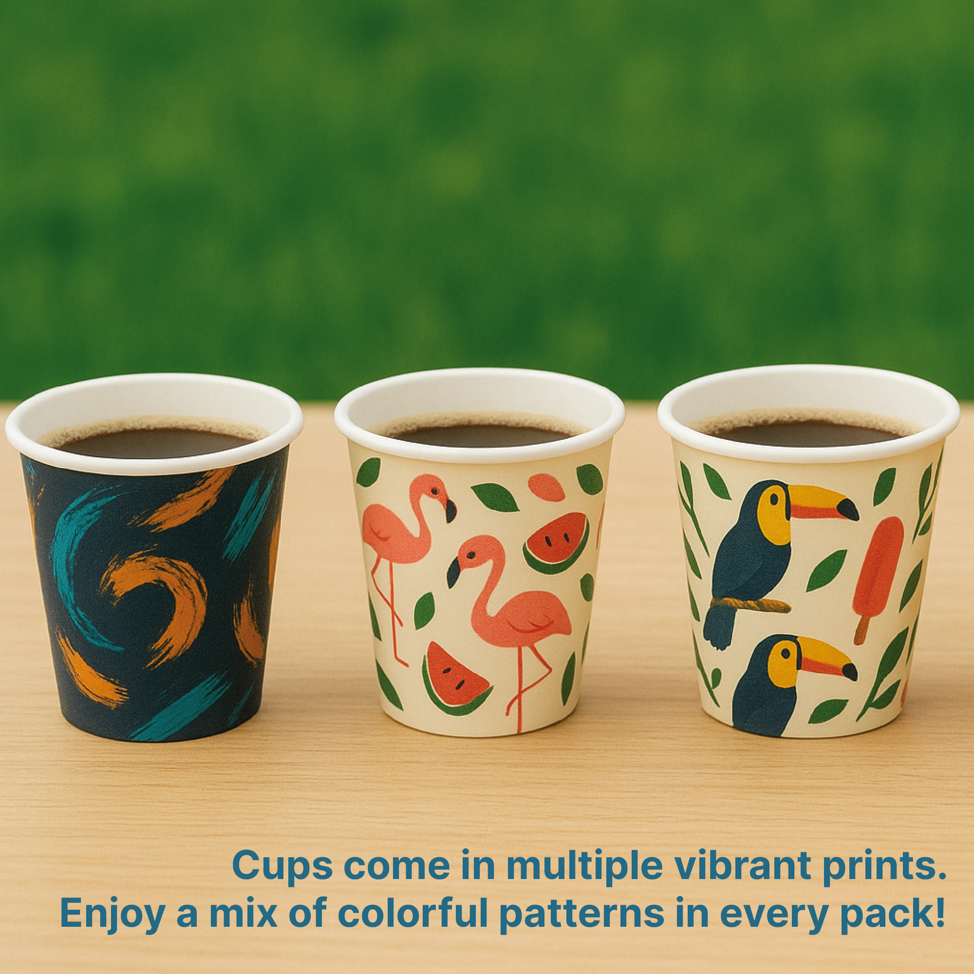 Paper Disposable Printed Cups - Kaagat