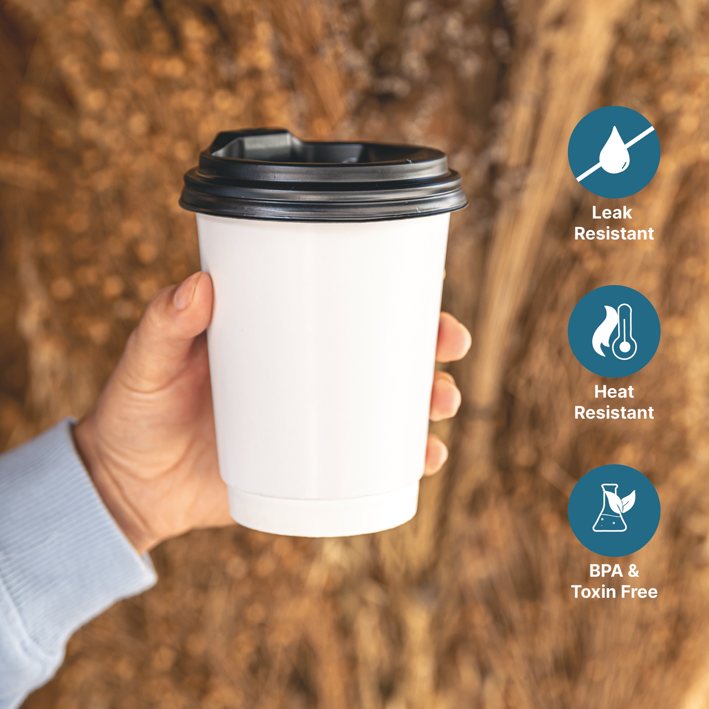 Double Wall Paper Disposable Cups
