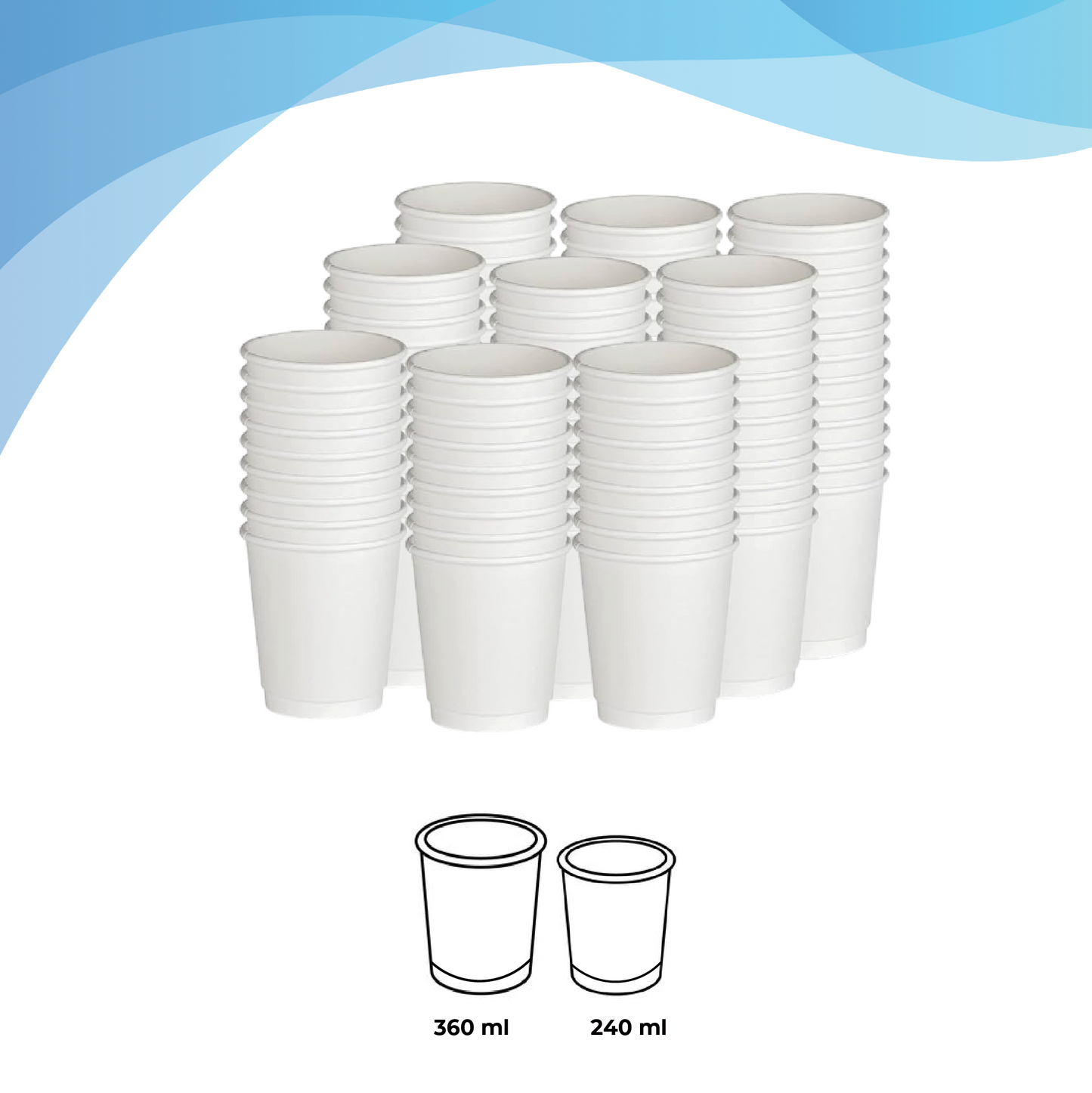 Double Wall Paper Disposable Cups