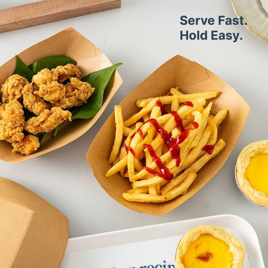 Disposable Paper Boat Trays